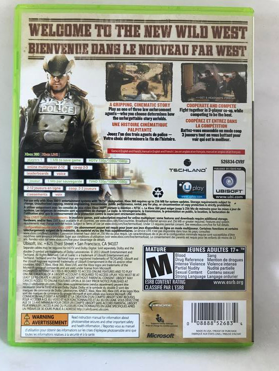 CALL OF JUAREZ THE CARTEL (WITH BOX) (usagé)