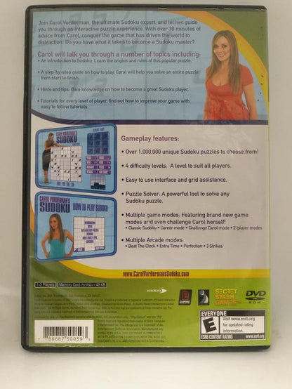 CAROL VORDERMANS SUDOKU (COMPLETE IN BOX) (used)