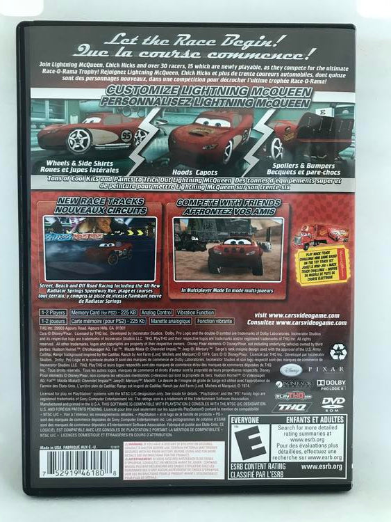 CARS RACE O RAMA (COMPLETE IN BOX) (usagé)