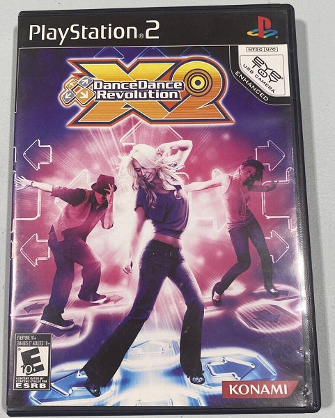 DANCE DANCE REVOLUTION X2 (COMPLETE IN BOX / NO MAT) (usagé)