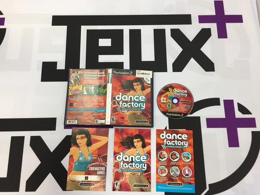 DANCE FACTORY GAME ONLY (COMPLETE IN BOX) (usagé)