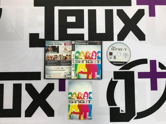 DISNEY SING IT GAME ONLY (COMPLETE IN BOX)