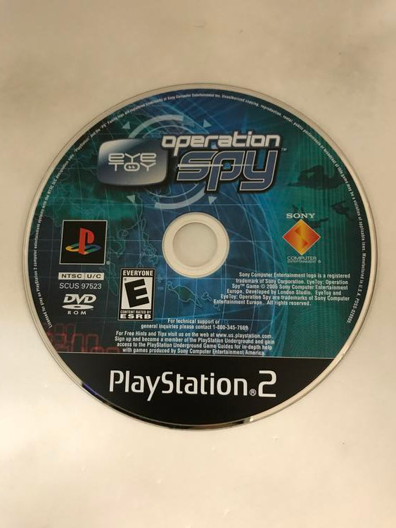 EYE TOY OPERATION SPY (COMPLETE IN BOX) (used)