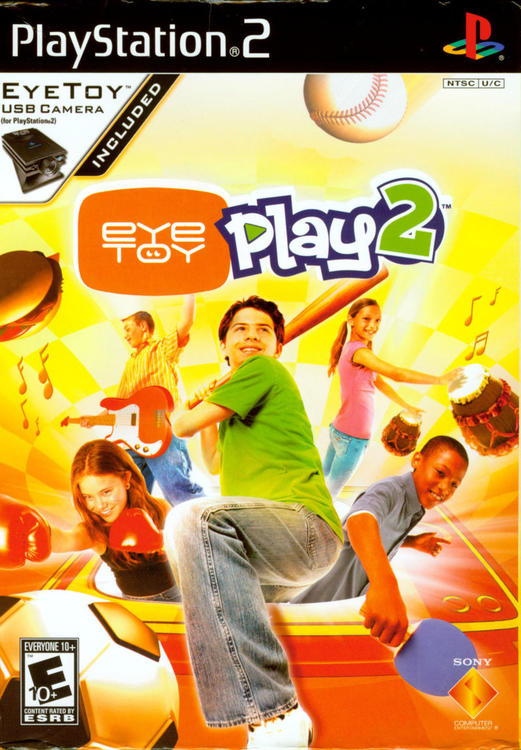 EYE TOY PLAY 2 (COMPLETE IN BOX) (used)