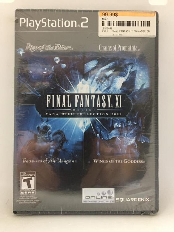 FINAL FANTASY XI VANADIEL COLLECTION (BRAND NEW / SEALED) (used)