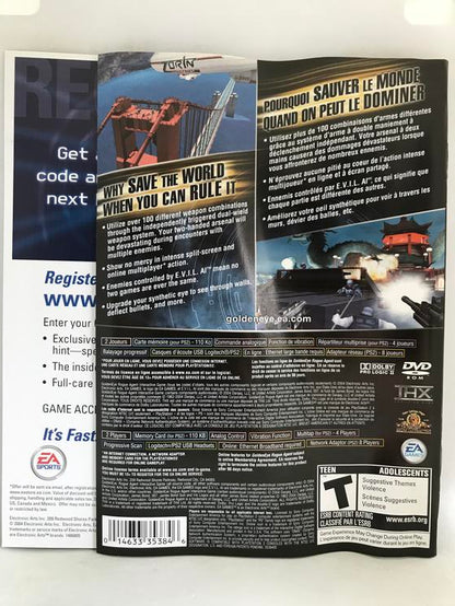 007 GOLDENEYE ROGUE AGENT (COMPLETE IN BOX) (usagé)