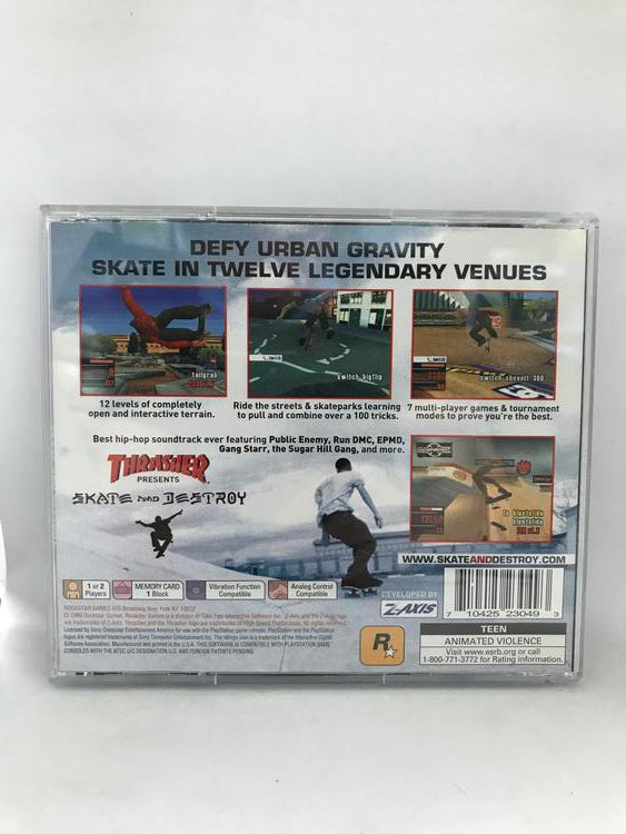 THRASHER SKATE AND DESTROY (WITH BOX) (usagé)
