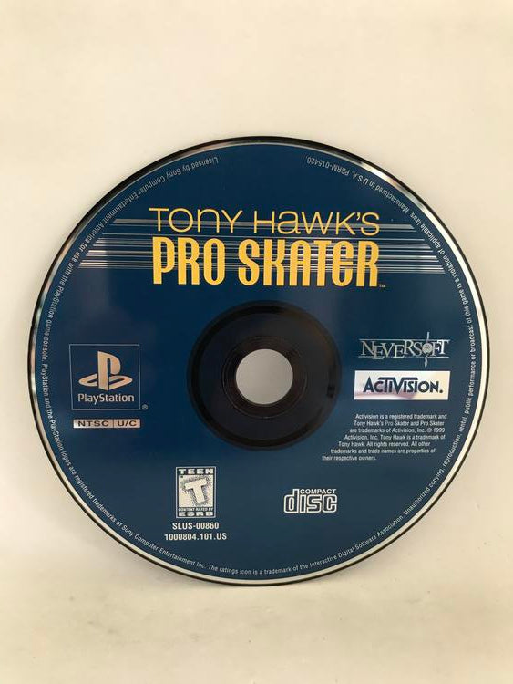 TONY HAWK'S PRO SKATER (CD ONLY) (usagé)