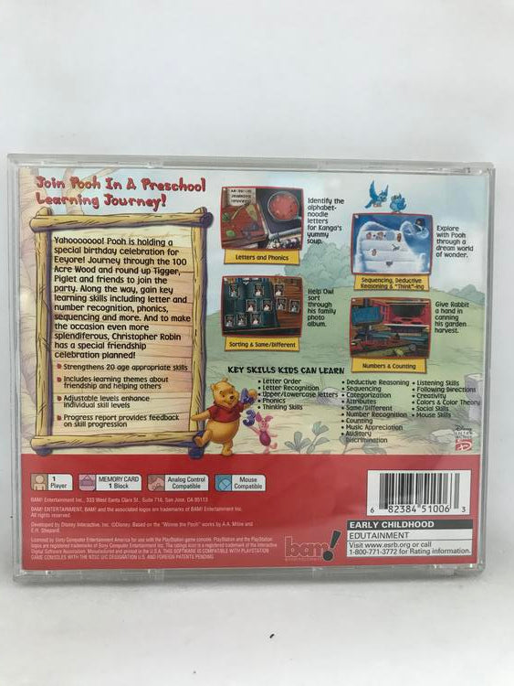 WINNIE THE POOH PRESCHOOL (COMPLETE IN BOX) (usagé)