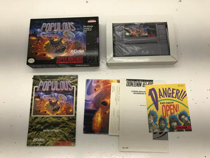 POPULOUS (COMPLETE IN BOX) (usagé)