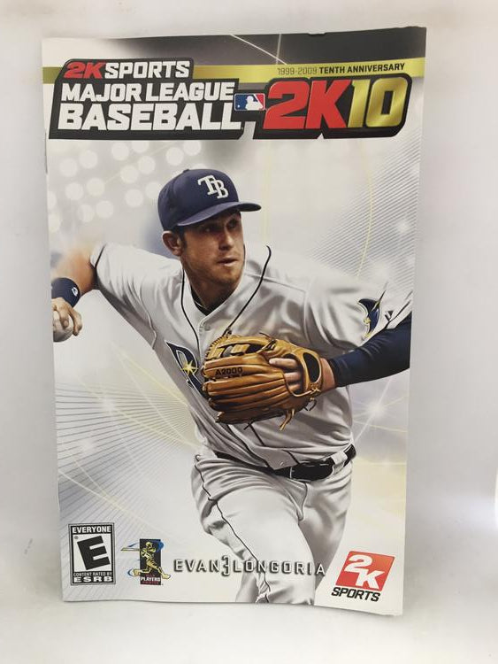 MAJOR LEAGUE BASEBALL 2K10 (COMPLETE IN BOX)