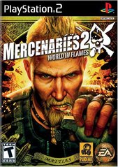MERCENARIES 2 WORLD IN FLAMES (WITH BOX) (usagé)