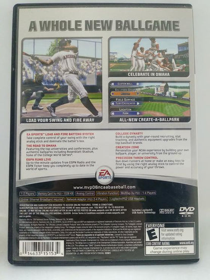 MVP NCAA BASEBALL 2006 (COMPLETE IN BOX) (usagé)