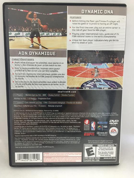 NBA LIVE 09 (COMPLETE IN BOX) (usagé)