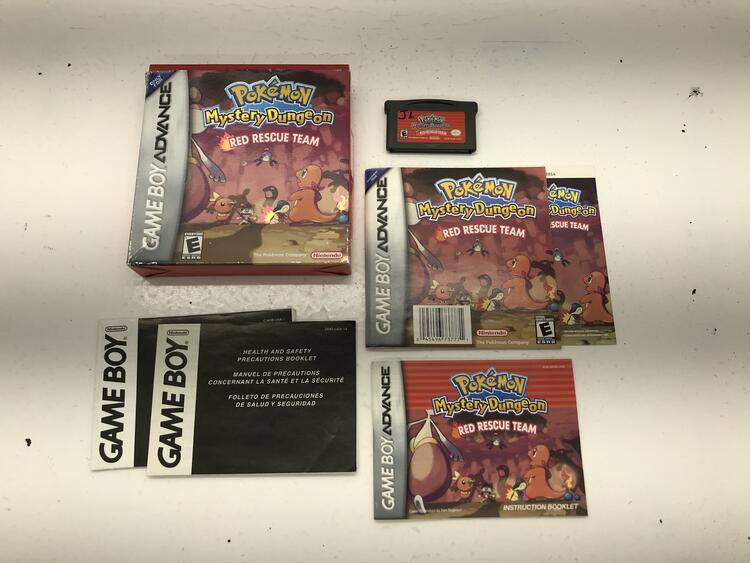 POKEMON MYSTERY DUNGEON RED RESCUE TEAM (COMPLETE IN BOX)