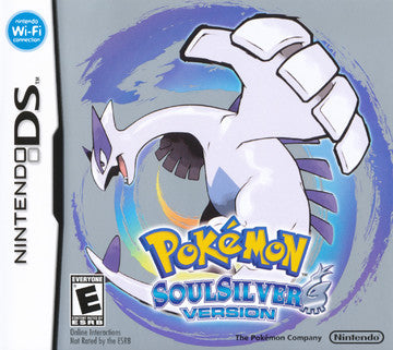 POKEMON SOULSILVER VERSION ARGENT FRENCH ONLY (COMPLETE IN BOX) (usagé)