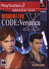 RESIDENT EVIL CODE VERONICA X NO DEMO DISC (PRINTED COVER ART) (usagé)