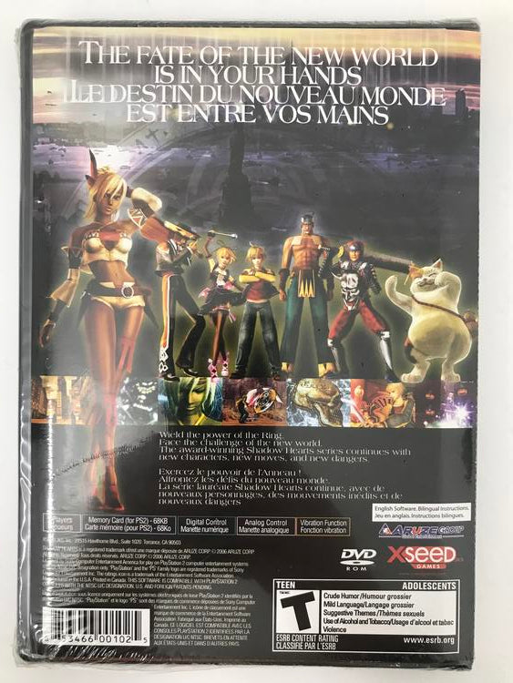 SHADOW HEARTS FROM THE NEW WORLD (BRAND NEW / SEALED) (usagé)