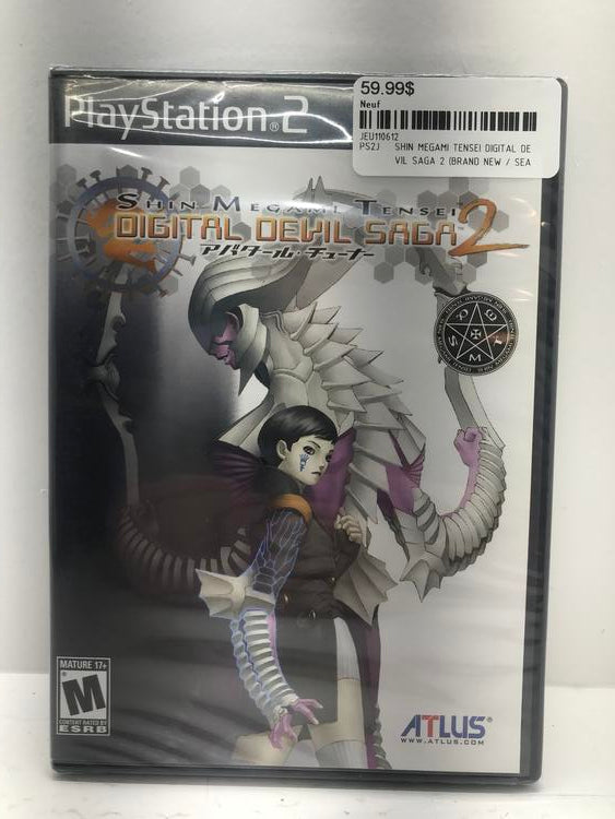 SHIN MEGAMI TENSEI DIGITAL DEVIL SAGA 2 (BRAND NEW / SEALED) (usagé)
