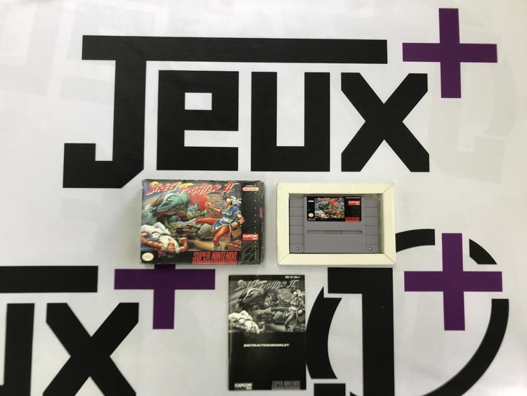 STREET FIGHTER II (COMPLETE IN BOX) (usagé)