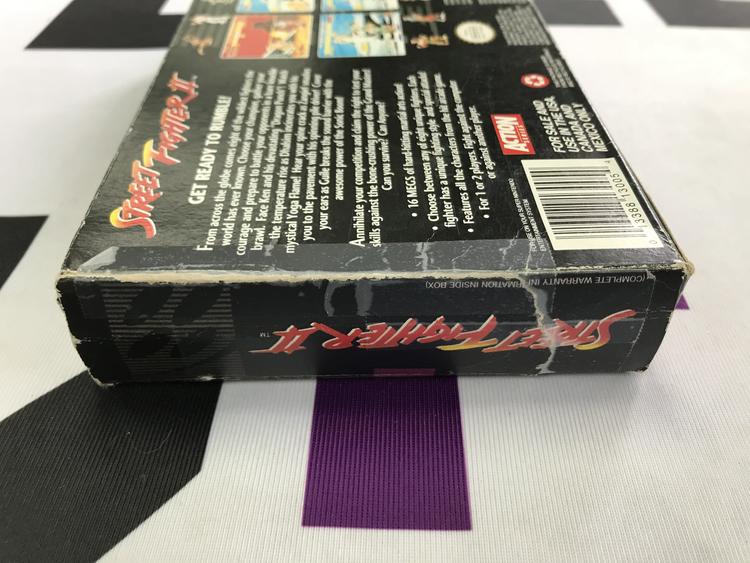 STREET FIGHTER II (COMPLETE IN BOX) (usagé)