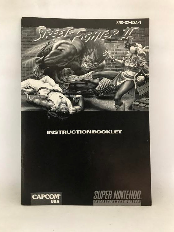 STREET FIGHTER II (COMPLETE IN BOX) (usagé)