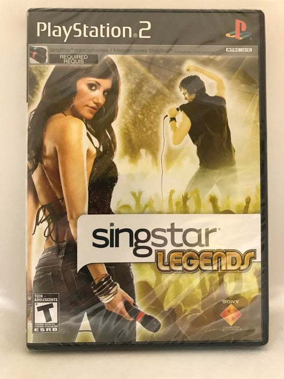 SINGSTAR LEGENDS GAME ONLY (COMPLETE IN BOX) (usagé)