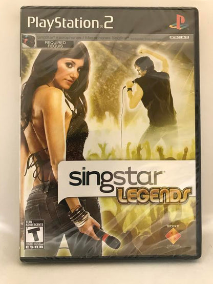 SINGSTAR LEGENDS GAME ONLY (COMPLETE IN BOX) (usagé)