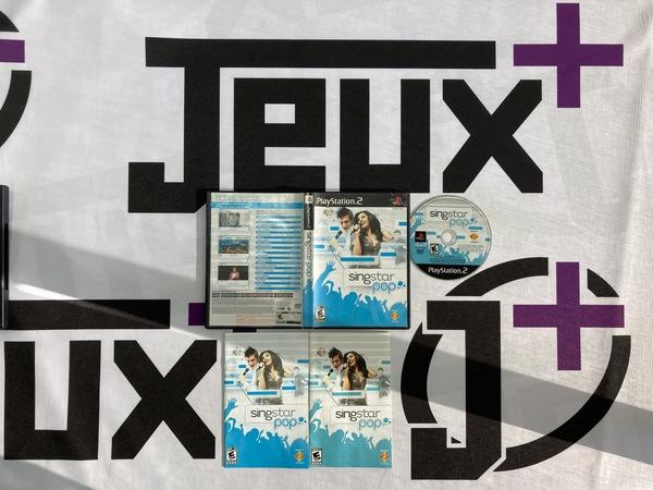 SINGSTAR POP GAME ONLY (COMPLETE IN BOX) (usagé)