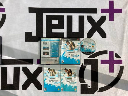 SINGSTAR POP GAME ONLY (COMPLETE IN BOX) (usagé)