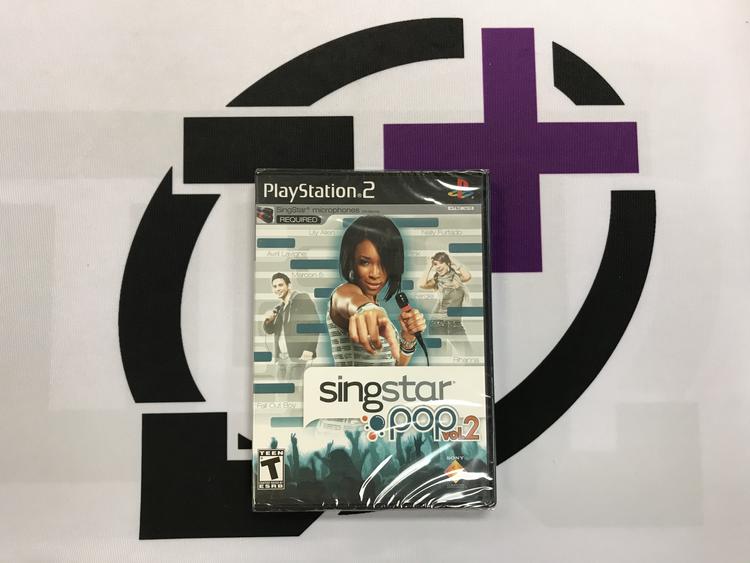SINGSTAR POP VOLUME 2 GAME ONLY (COMPLETE IN BOX) (usagé)
