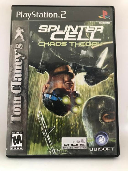 TOM CLANCY'S SPLINTER CELL CHAOS THEORY (COMPLETE IN BOX) (usagé)