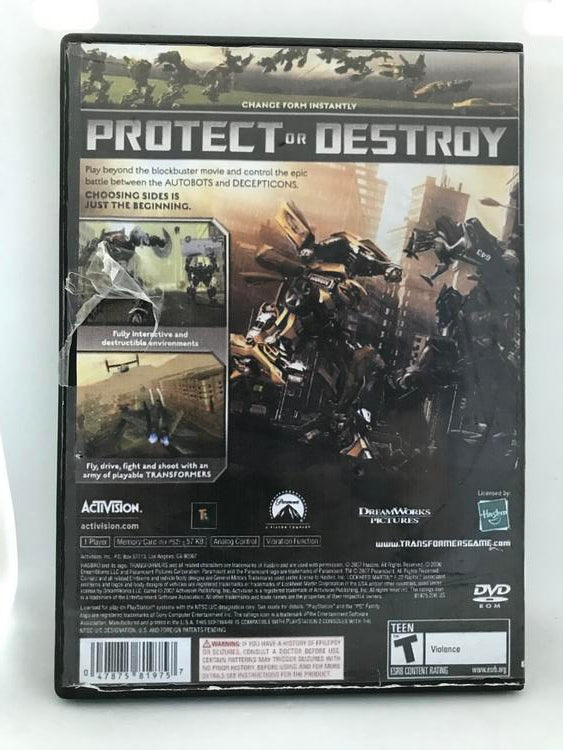 TRANSFORMERS THE GAME GREATEST HITS (NON-ORIGINAL PRINT) (usagé)