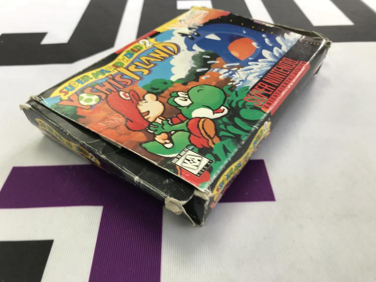 SUPER MARIO WORLD 2 YOSHI'S ISLAND (WITH BOX) (usagé)