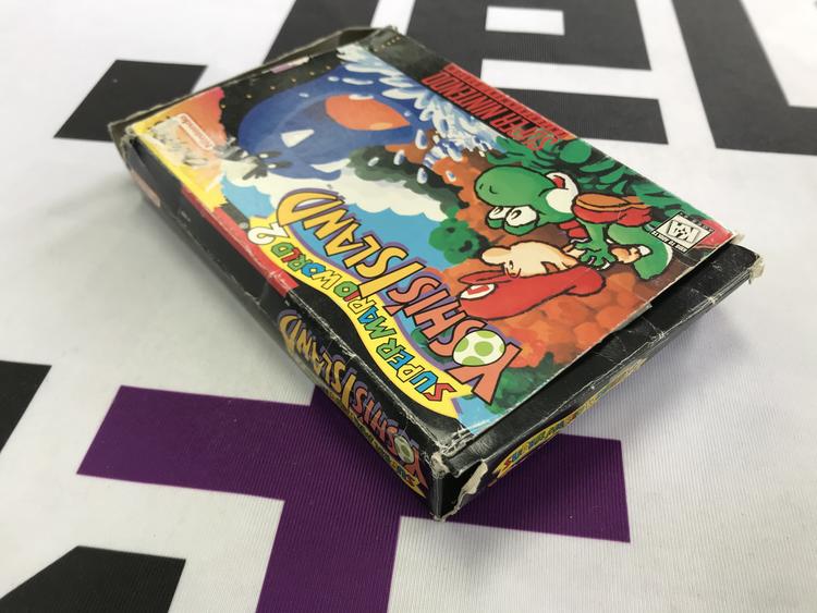 SUPER MARIO WORLD 2 YOSHI'S ISLAND (WITH BOX) (usagé)