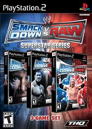 WWE SMACKDOWN VS. RAW SUPERSTAR SERIES 3 GAME SET (BRAND NEW / SEALED) (usagé)