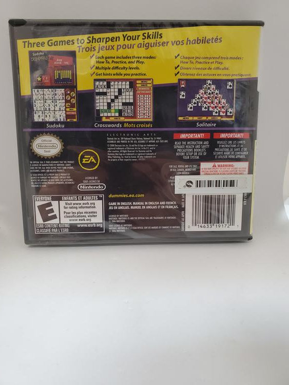 TRAVEL GAMES FOR DUMMIES (BRAND NEW / SEALED) (usagé)