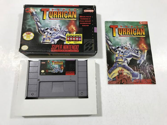 SUPER TURRICAN (COMPLETE IN BOX) (usagé)