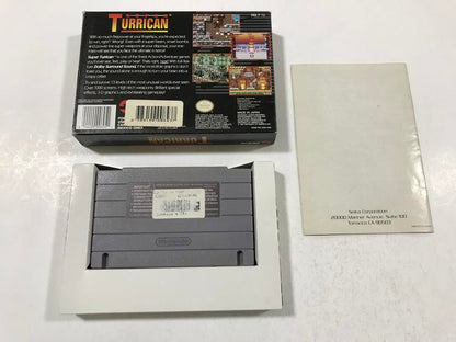 SUPER TURRICAN (COMPLETE IN BOX) (usagé)