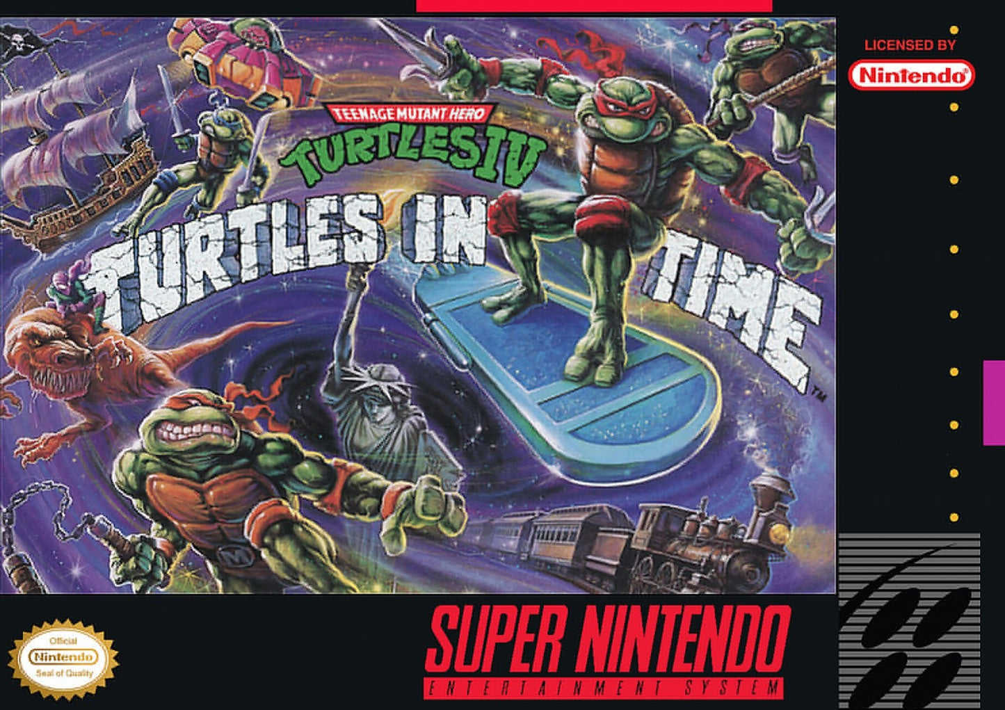 TEENAGE MUTANT NINJA TURTLES IV TURTLES IN TIME (usagé)