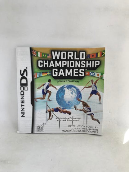 WORLD CHAMPIONSHIP GAMES A TRACK & FIELD EVENT (COMPLETE IN BOX) (usagé)