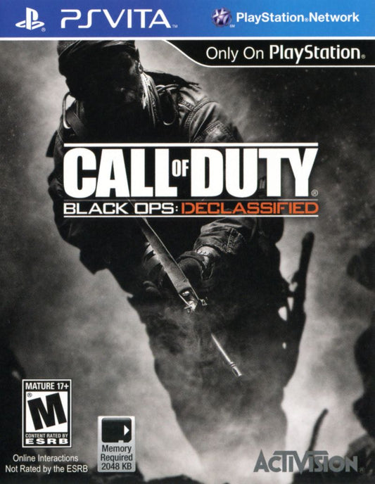 CALL OF DUTY BLACK OPS DECLASSIFIED (COMPLETE IN BOX)