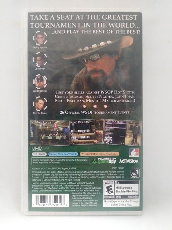 WORLD SERIES OF POKER (COMPLETE IN BOX) (usagé)