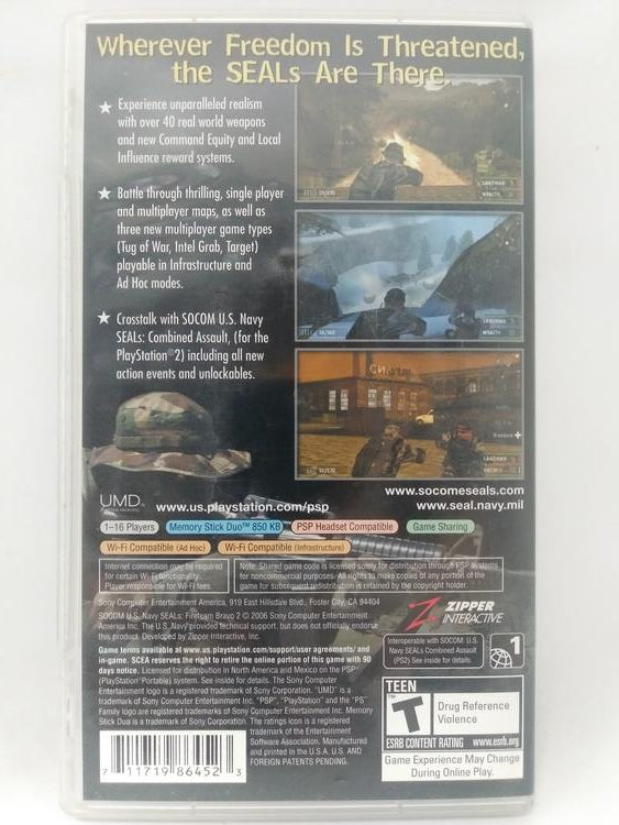 SOCOM US NAVY SEALS FIRETEAM BRAVO 2 GREATEST HITS (COMPLETE IN BOX) (usagé)