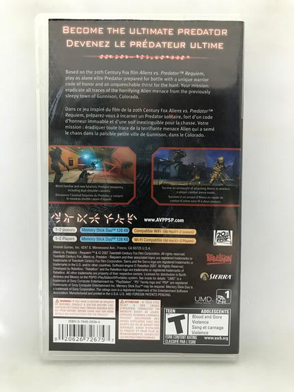 ALIENS VS PREDATOR REQUIEM (COMPLETE IN BOX) (usagé)
