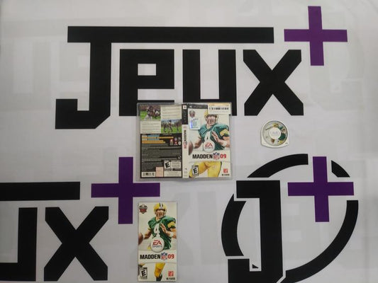 MADDEN NFL 09 (COMPLETE IN BOX) (usagé)