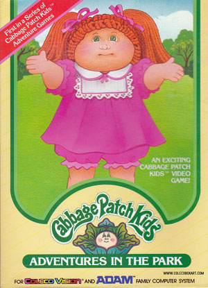 COLECOVISION CABBAGE PATCH KIDS ADVENTURE IN THE PARK (usagé)