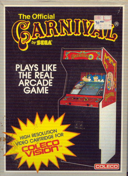 COLECOVISION CARNIVAL (usagé)