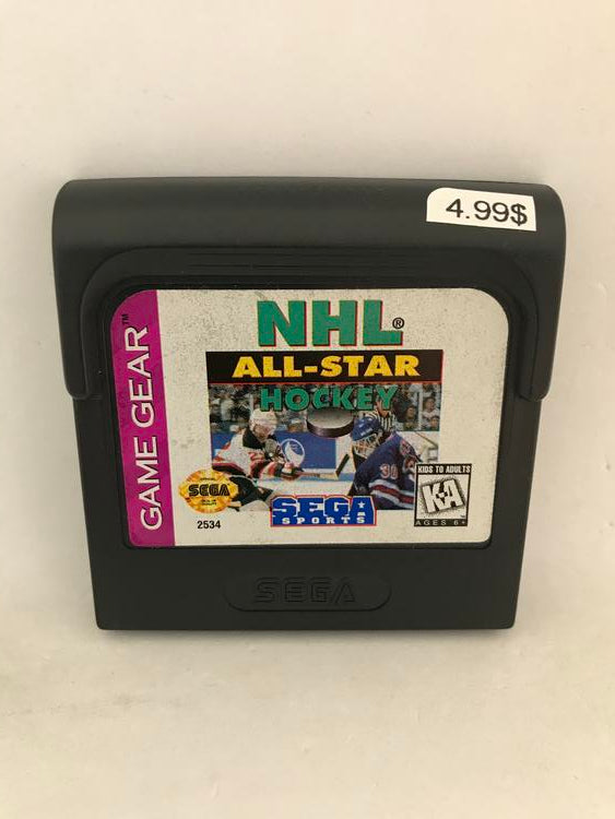 GAME GEAR NHL ALL-STAR HOCKEY (usagé)