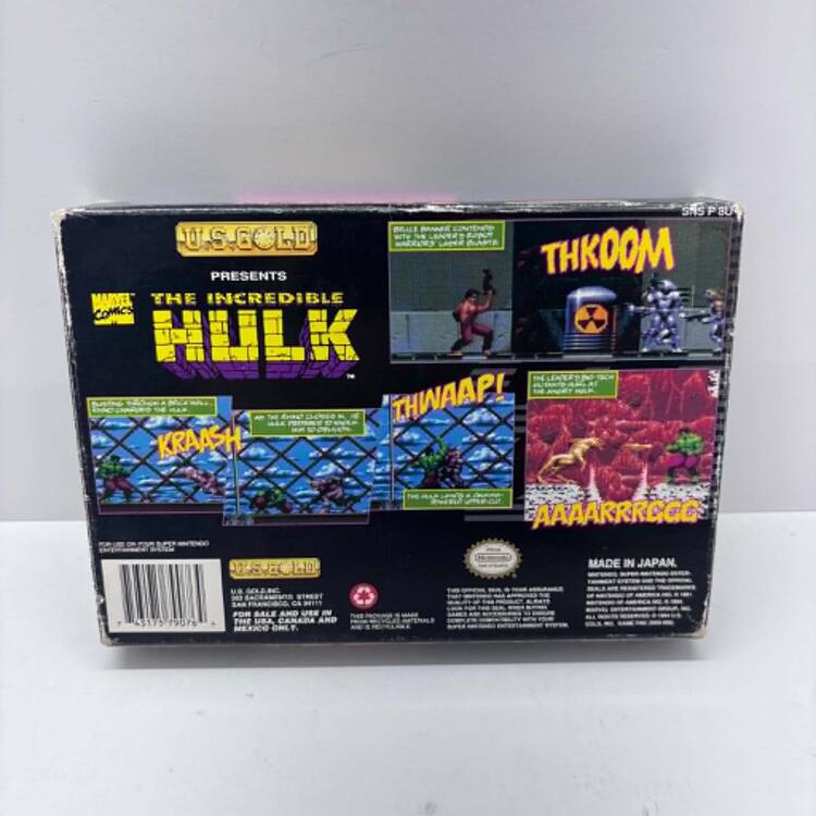 THE INCREDIBLE HULK (COMPLETE IN BOX)